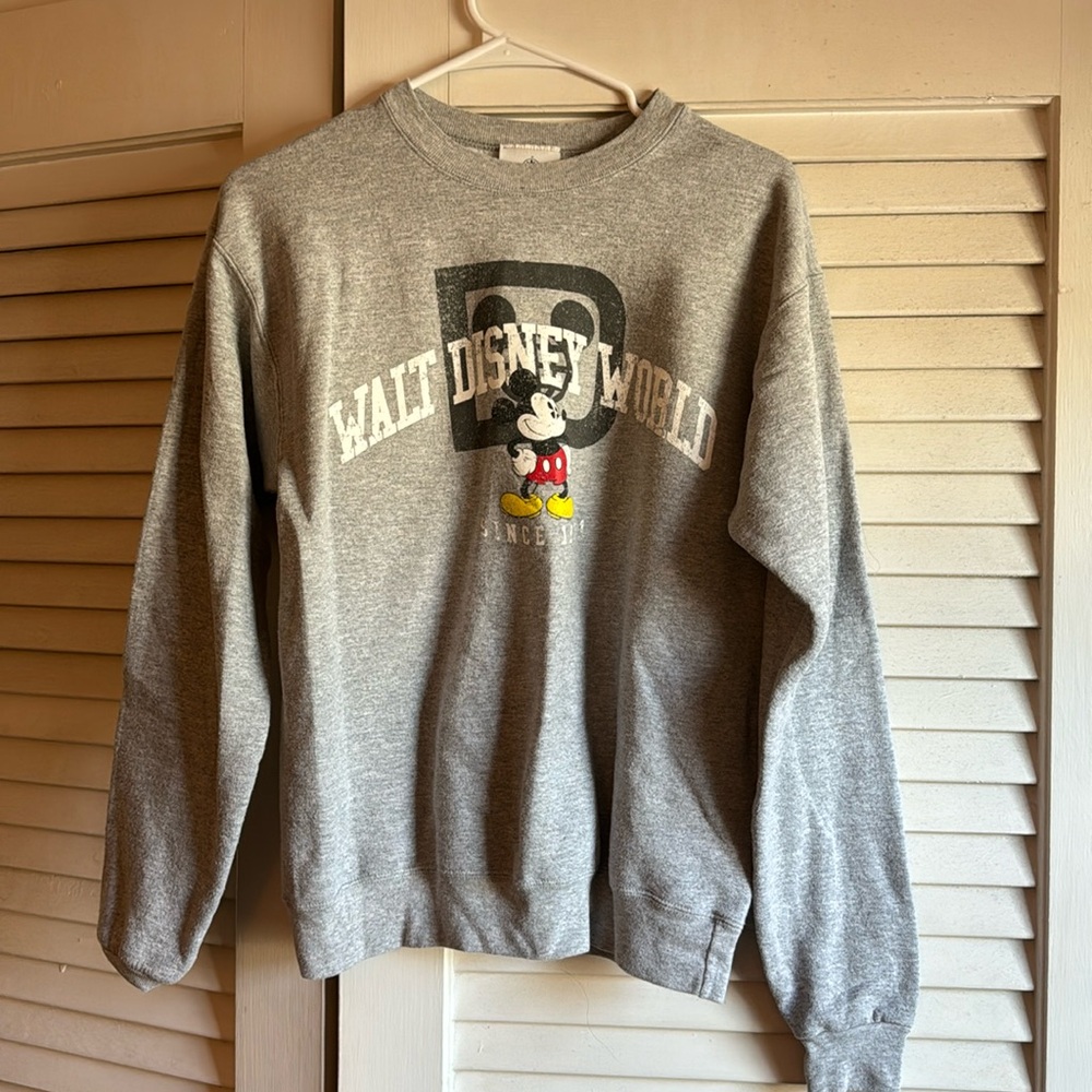 Walt Disney World Gray Crewneck